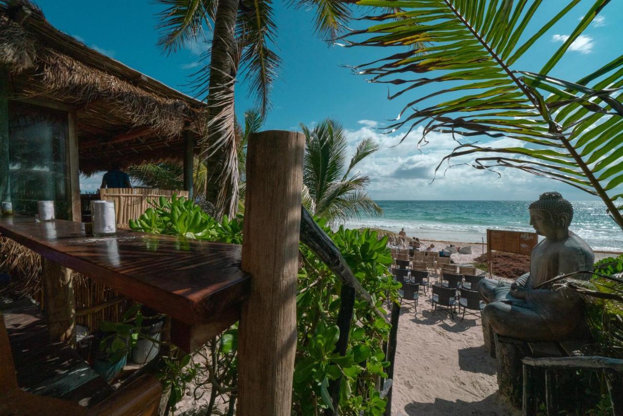 Cabanas La Eufemia Тулум Екстериор снимка